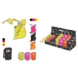 Display Assortito TU Fluo 8 Portachiavi +8 Astucci