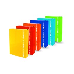 Cartellina Portaprogetti 3 lembi c/elastico D7 ass