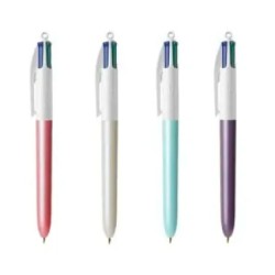 Penna Sfera Bic 4 Colori Pearl