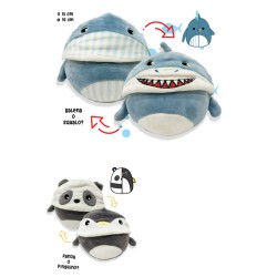 Peluche REVERSIBILI tintaUnita Pool Over - Tinta Unita | Animali 