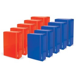 Portaprogetti 3 lembi con elastico D10 col singoli