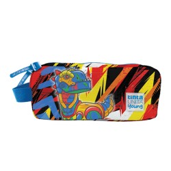 Square Pouch 2 Zip TU Young Dino Robot