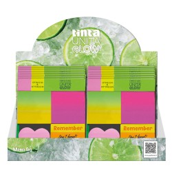 Memo Tag foglietti stacca attacca  TU Glow