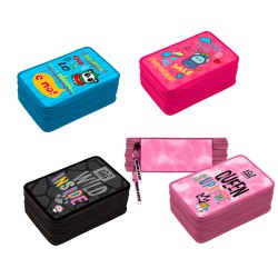 Astuccio 3 Zip TU Zoo